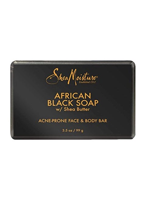 2-Piece African Black Soap 99grams