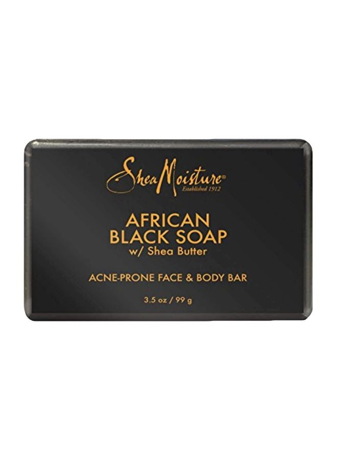 2-Piece African Black Soap 99grams
