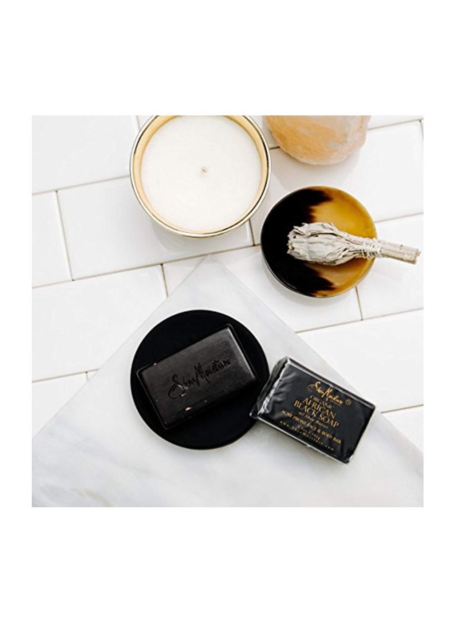2-Piece African Black Soap 99grams