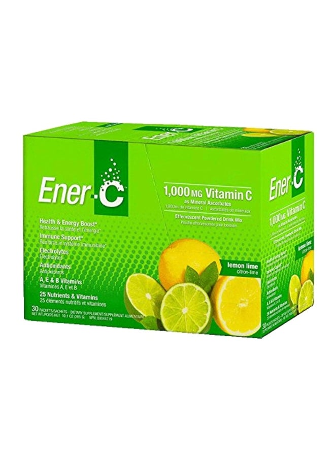 Ener-C Health And Energy Boost Lemon Lime Vitamin C Supplement - 30 Caplets - Image 1
