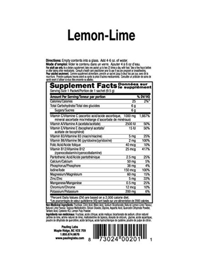 Ener-C Health And Energy Boost Lemon Lime Vitamin C Supplement - 30 Caplets - Image 3