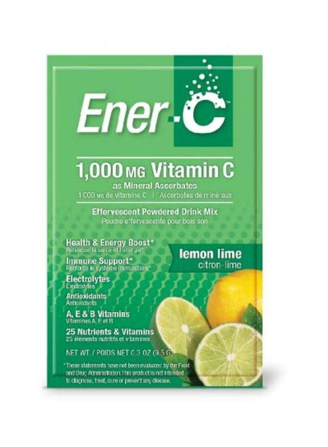 Ener-C Health And Energy Boost Lemon Lime Vitamin C Supplement - 30 Caplets - Image 2