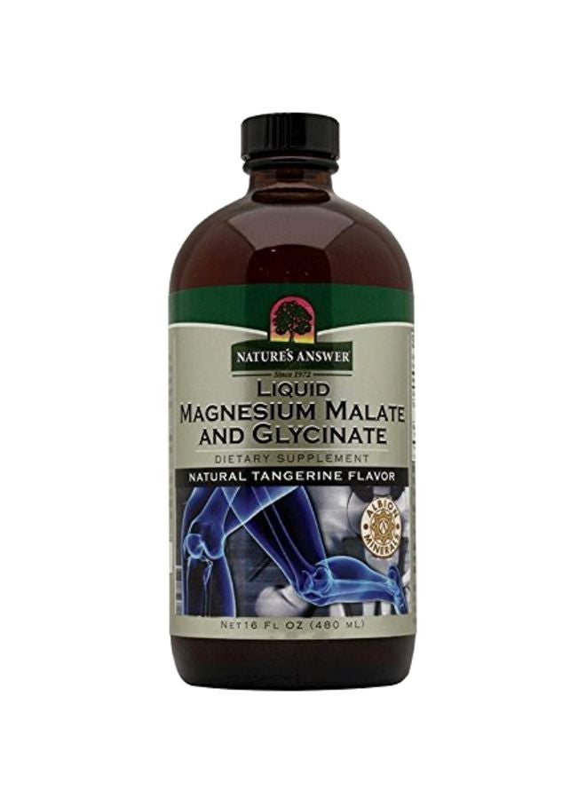 NATURE'S ANSWER - Liquid Magnesium Malate And Glycinate Dietary Supplement - Image 1