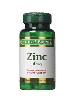 NATURE'S BOUNTY Zinc Dietary Supplement - 100 Caplets  - Image 1