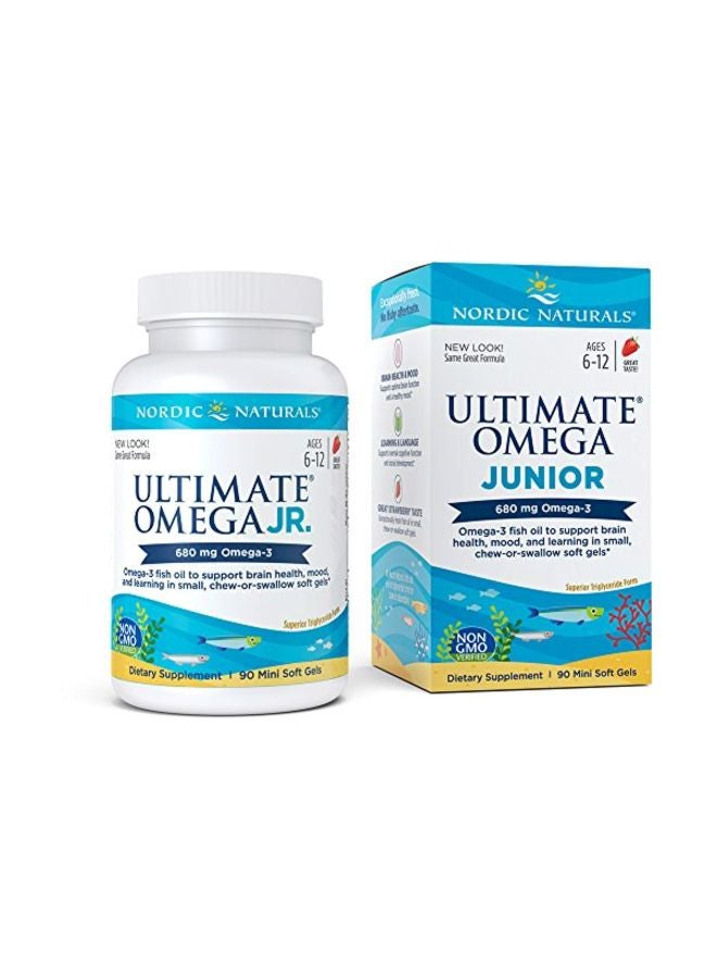 NORDIC NATURALS 90-Piece Ultimate Omega Junior Soft Gels 680mg  - Image 3