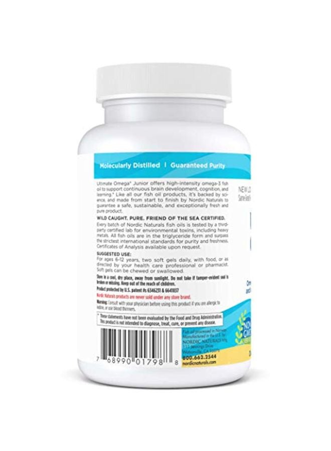 NORDIC NATURALS 90-Piece Ultimate Omega Junior Soft Gels 680mg  - Image 4