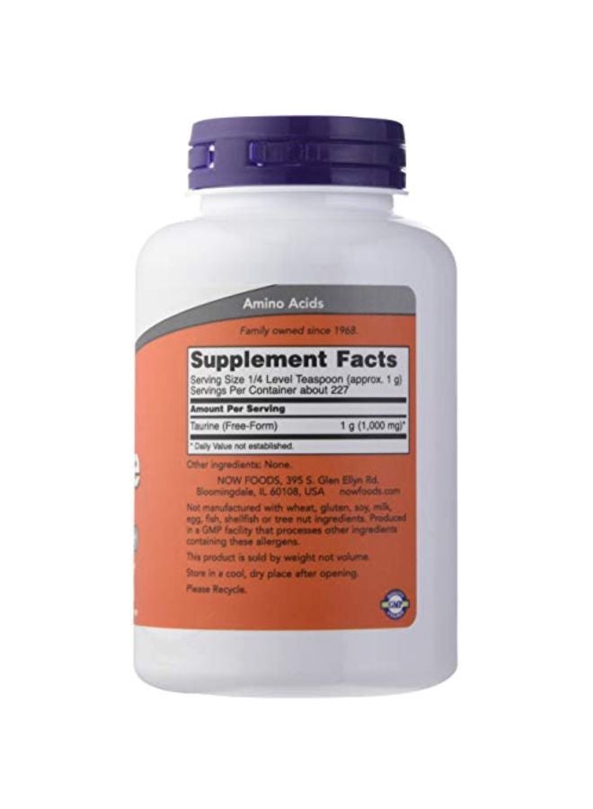 Now Foods - Taurine Pure Powder - Image 1