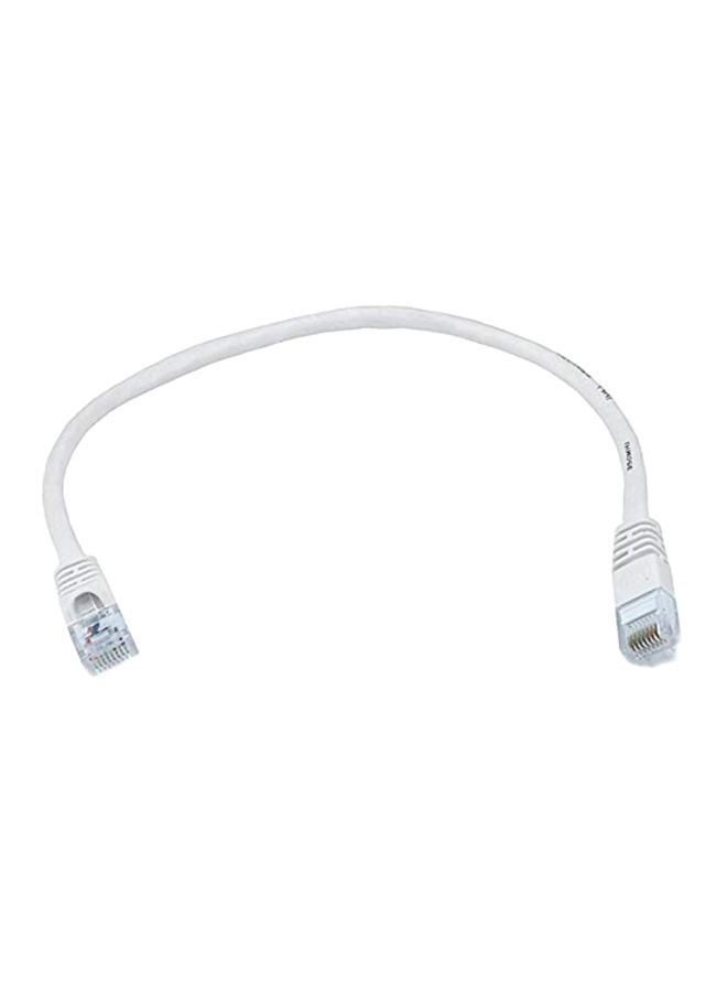 Monoprice - Cat6 UTP Ethernet Network Cable White - Image 1