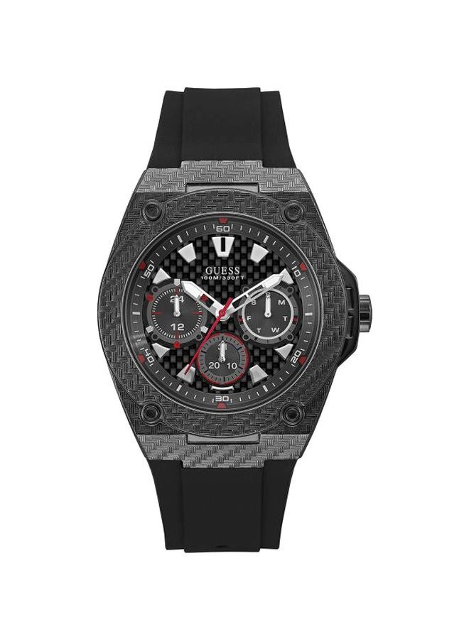 GUESS Men's Silicone Analog Watch W1048G2 - Image 1