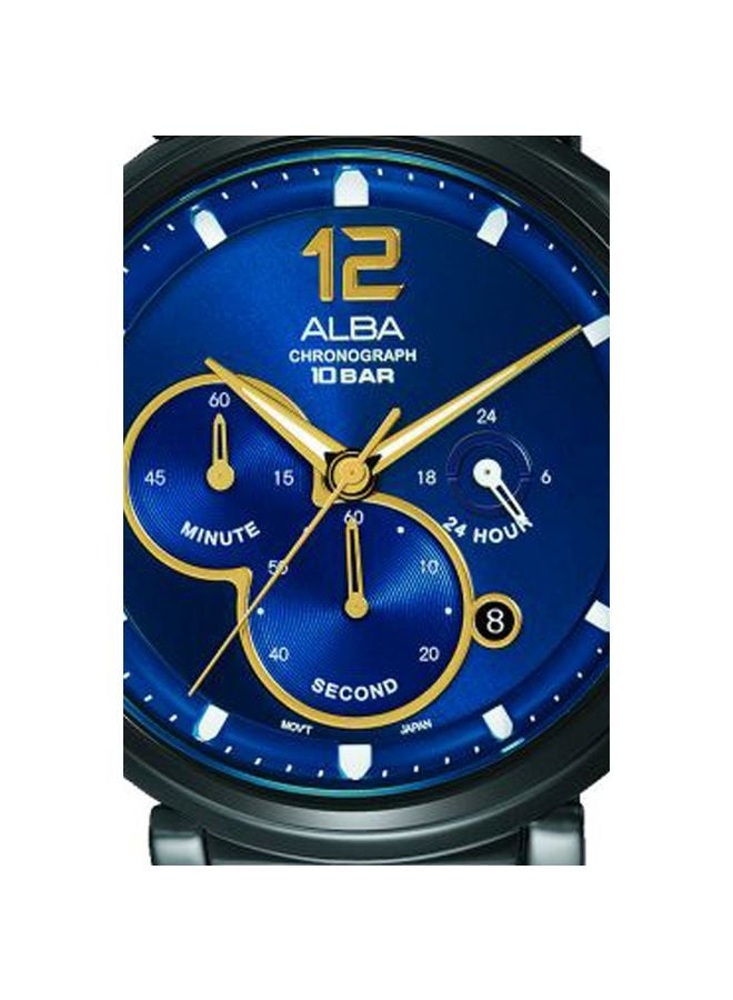 Alba men Water Resistant Chronograph Watch AT3E21X1 - Image 2