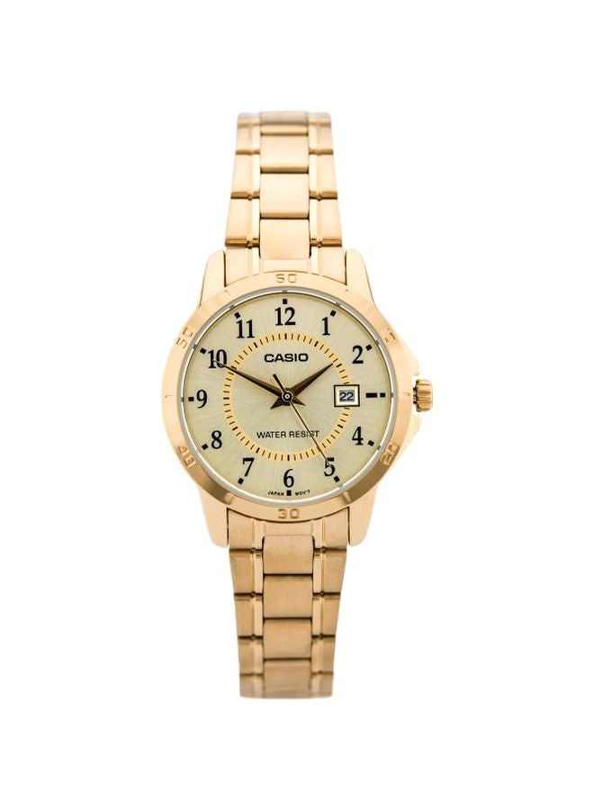 Women's Stainless Steel Analog Watch LTP-V004G-9B - 30 mm - Gold - v1570444231/N30598692A_1