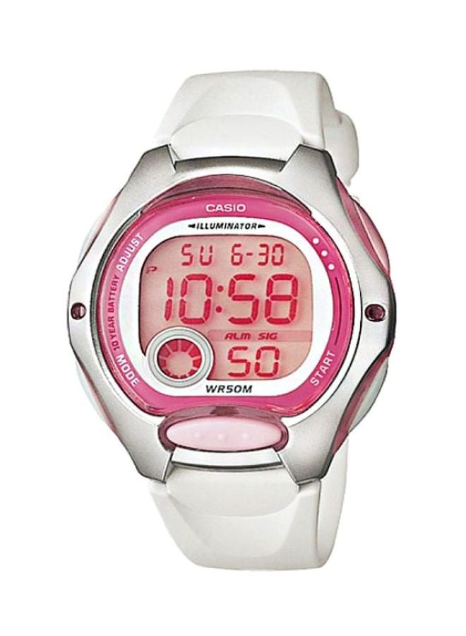 CASIO Women's Youth Water Resistant Digital Watch LW-200-7A - Image 1
