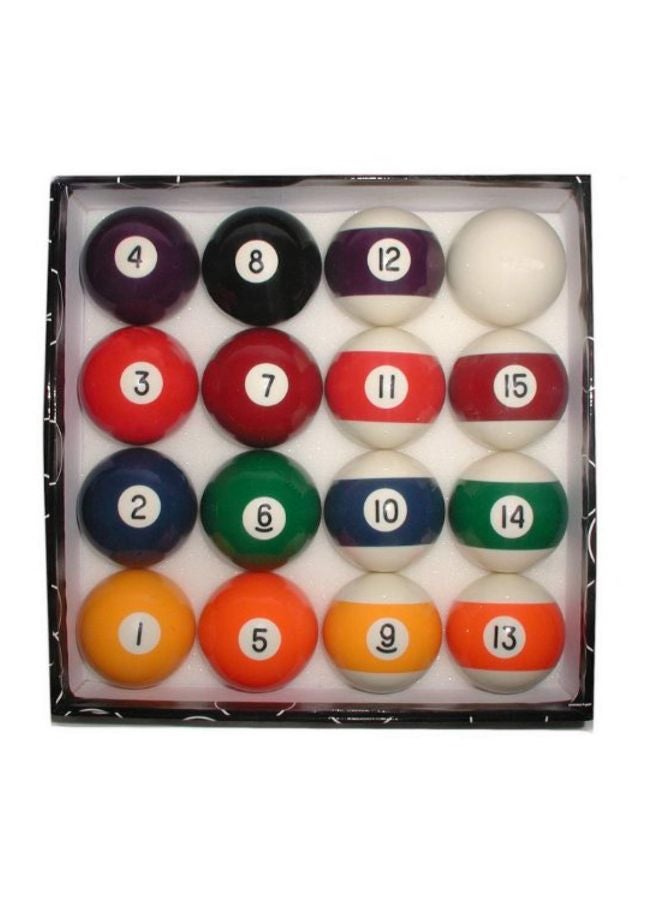 Trademark Global 16-Piece Billiard Pool Ball Set