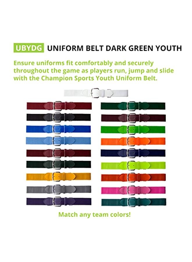Champion Sports Baseball Belt With Syntax Tab 1.5inch - Image 3