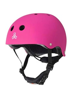 Triple Eight Sweatsaver Skateboard Helmet With Padded Chin Buckle 
