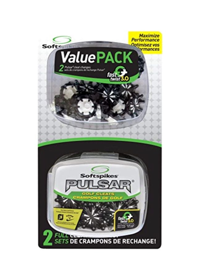 SOFTSPIKES Pulsar Golf Cleats Fast Twist 3.0 Value Pack - Image 1