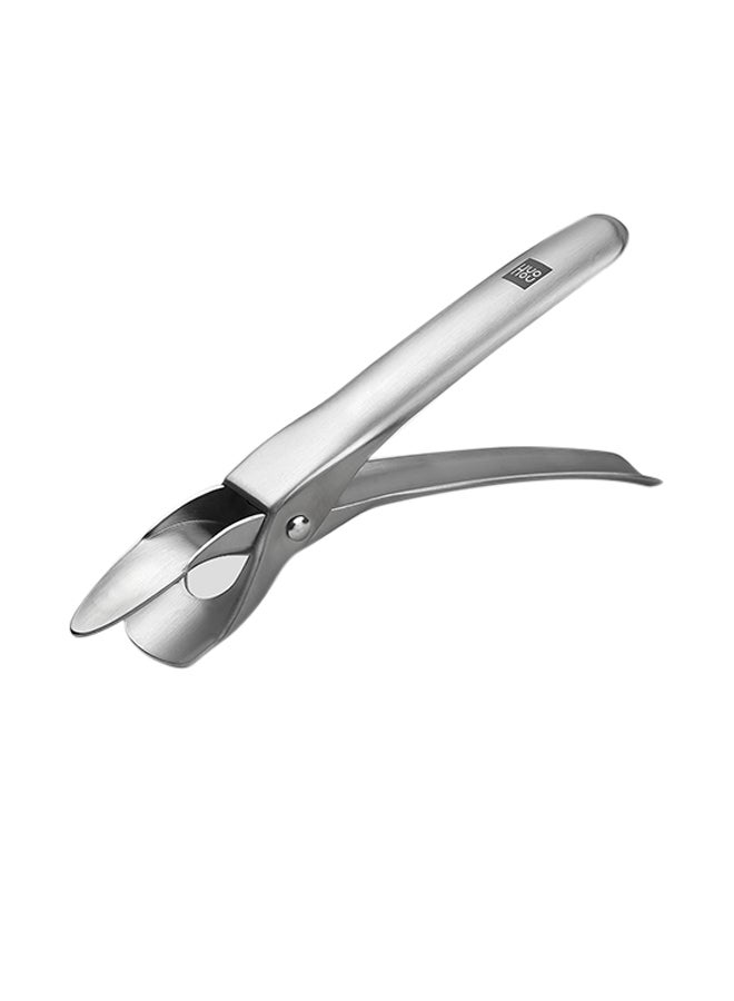 شاومي ملقط مضاد للحرارة ميجيا هوهو للأطباق الساخنة مصنوع من الستانلس ستيل فضي 0.12كيلوجرام - Image 3