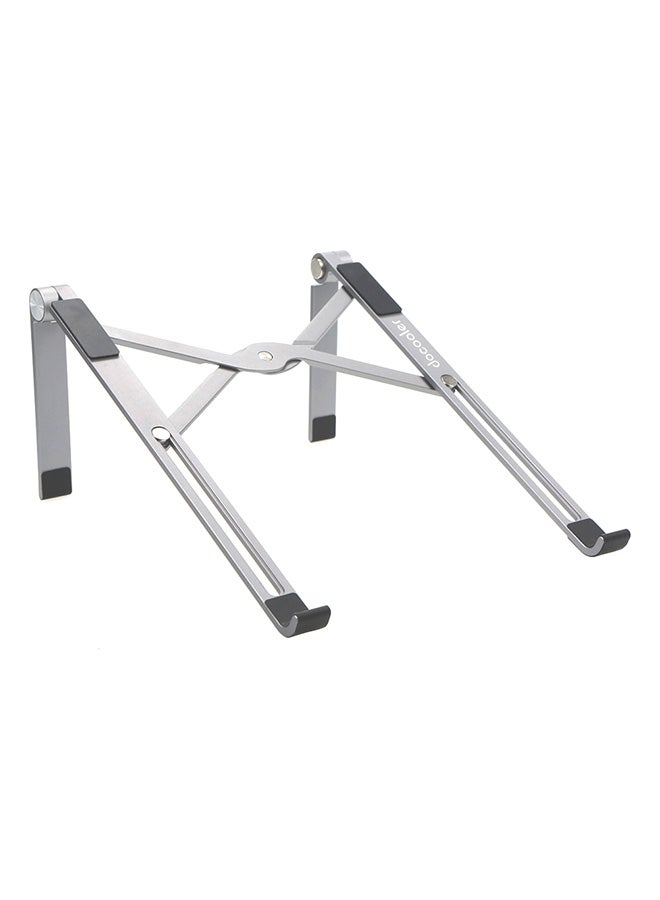 docooler Adjustable Laptop Stand Silver - Image 1