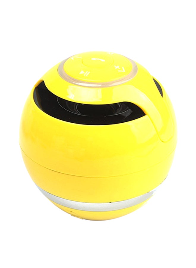 Portable Wireless Bluetooth Speaker Yellow - Image 5