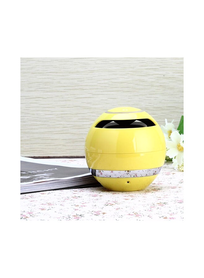 Portable Wireless Bluetooth Speaker Yellow - Image 3