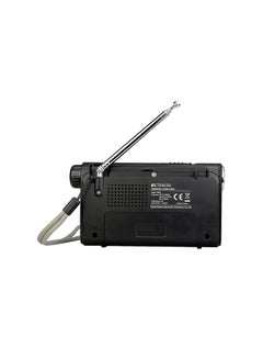Retekess Portable Radio With Flashlight V6622 Black  - Image 2
