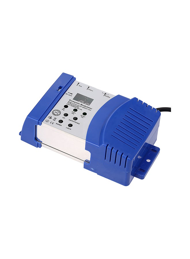 Audio Video Modulator TV Converter Signal Amplifier V6601 Blue - Image 3