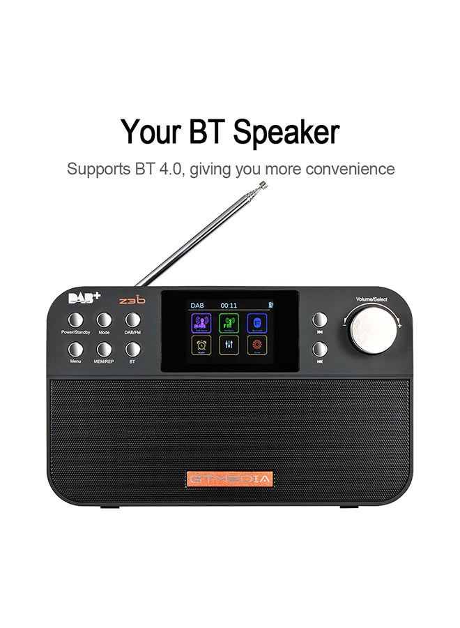 Portable Digital FM Radio V6513 Black - Image 5