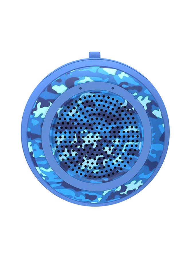 Waterproof Wireless Bluetooth Speaker Blue - Image 1