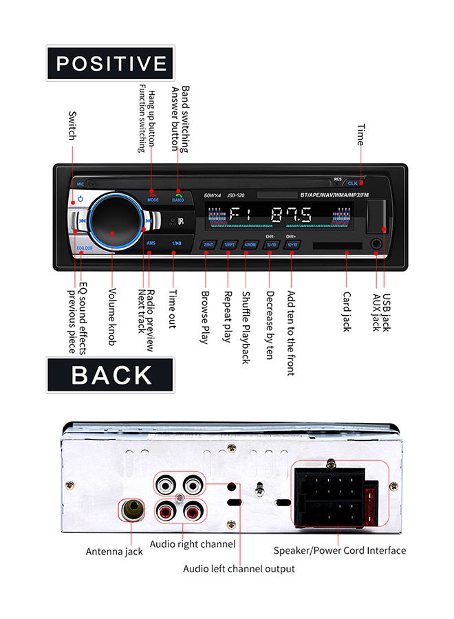 Generic Bluetooth Car Audio Player  - Image 3