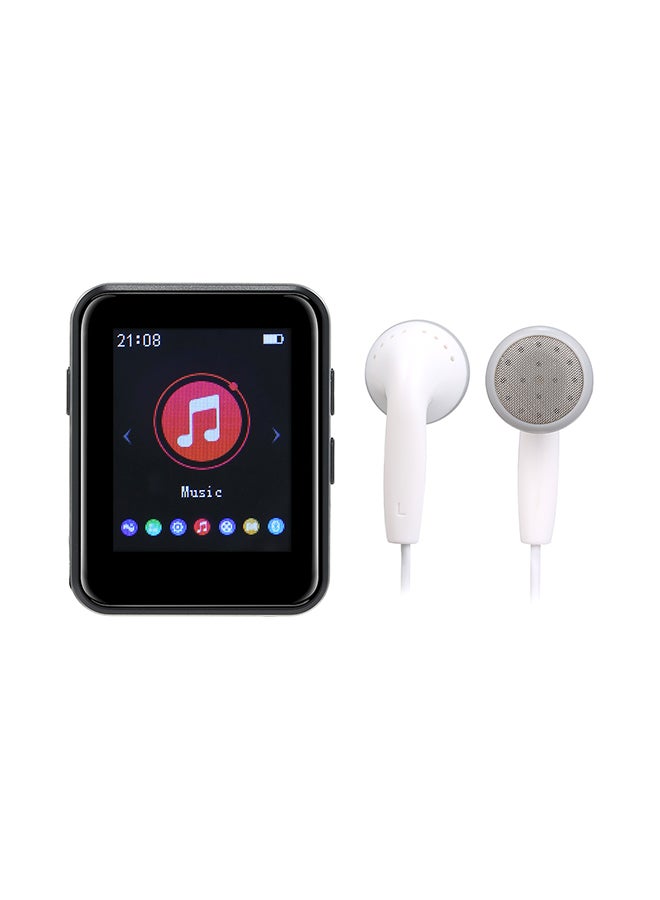 BENJIE Bluetooth MP3 Full Touch Screen Music Player V6555 Black  - Image 1