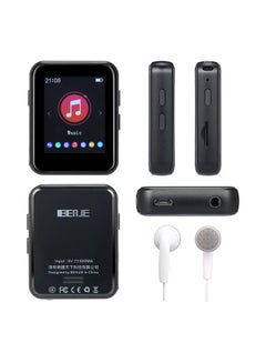 BENJIE Bluetooth MP3 Full Touch Screen Music Player V6555 Black  - Image 2