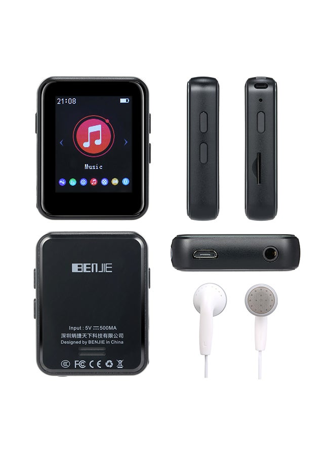 Bluetooth MP3 Full Touch Screen Music Player V6555 Black - v1570452566/N30494051A_7