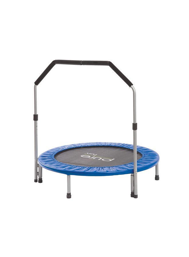 Pure Fun - Exercise Trampoline With Handrail 40inch 40inch - Image 1