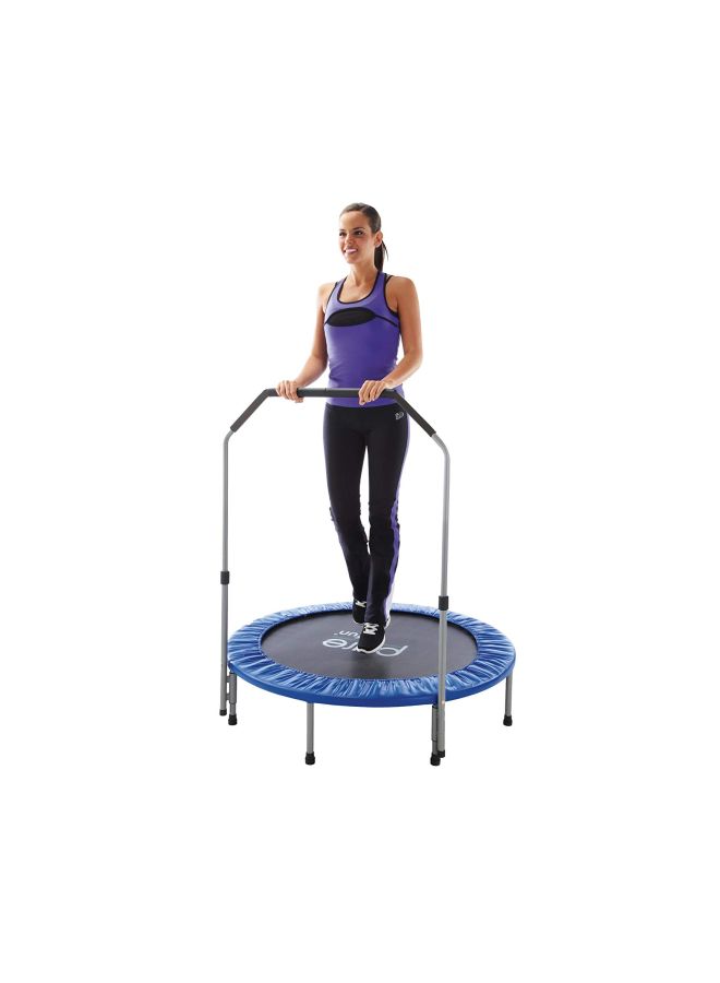 Pure Fun - Exercise Trampoline With Handrail 40inch 40inch - Image 1