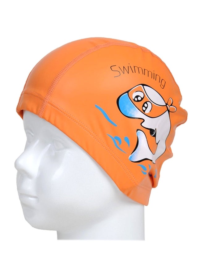 YouquTime Dolphin Printed Swimming Cap 8x4.7x0.3inch 