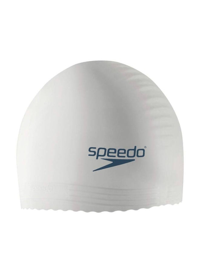 speedo Durable Exquisite Swimming Cap White 7.7 x 2.7inch 