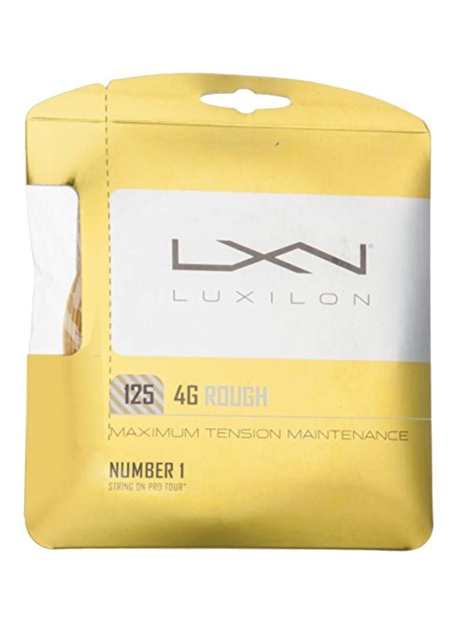 luxilon - 4G Rough Tennis String - Image 1