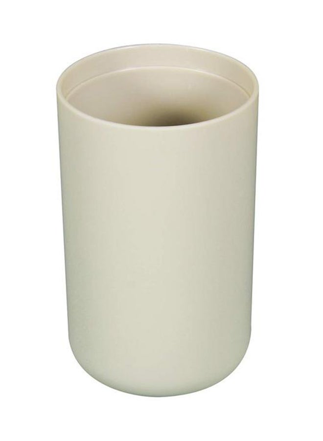 Story@Home - 4-Piece Bathroom Accessories Set Mud Brown 16.3x16x15.5cm - Image 1