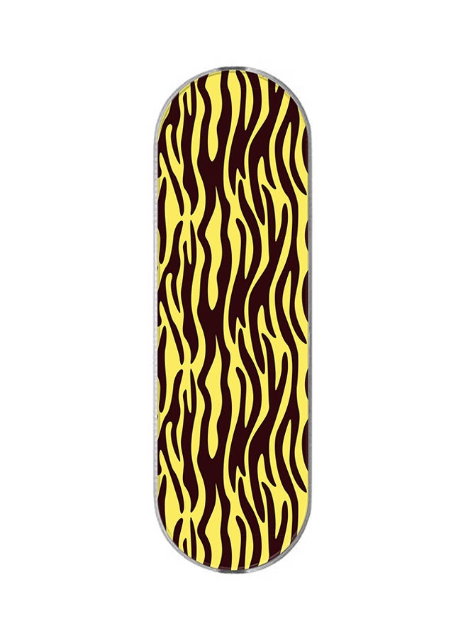 Stylizedd 3-In-1 Universal Mobile Phone Grip Holder Jungle Stripes - Image 1
