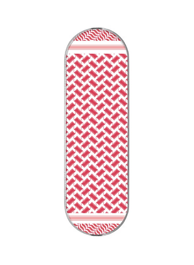 ستايلايزد مسند بمقبض يونيفرسال 3 في 1 للموبايل شماغ (باللون الأحمر) - Image 1