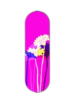 3-In-1 Universal Mobile Phone Grip Holder Bleeding Flowers (Pink) - v1570520991/N30653246A_1