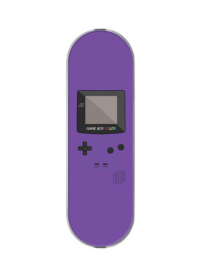 Stylizedd 3-In-1 Universal Mobile Phone Grip Holder Gameboy Color - Purple - Image 1