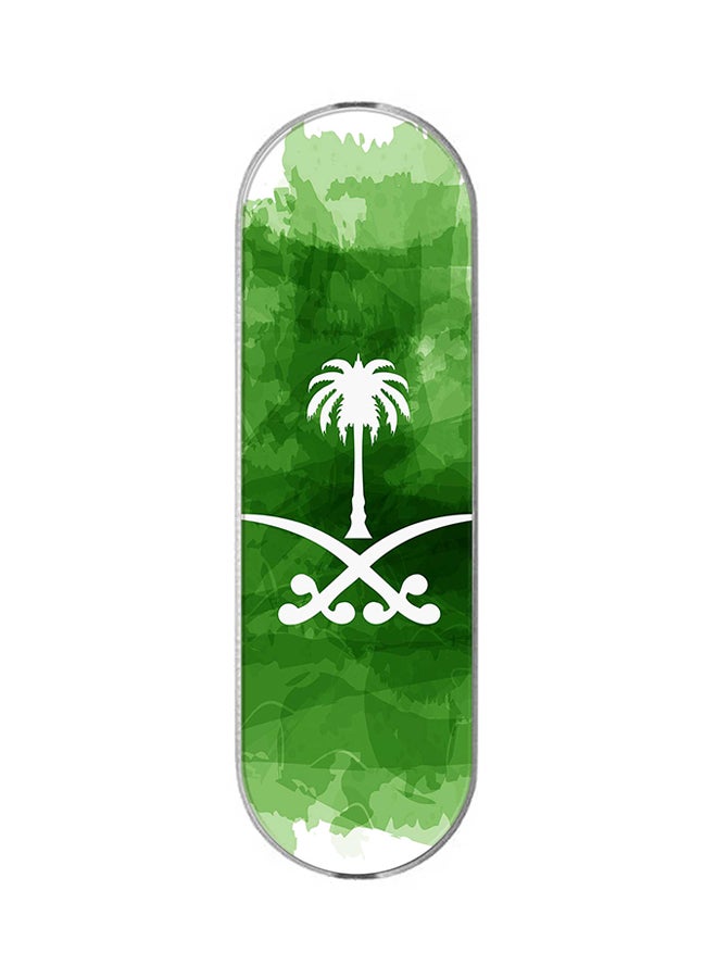 Stylizedd 3-In-1 Universal Mobile Phone Grip Holder Saudi Emblem - Image 1