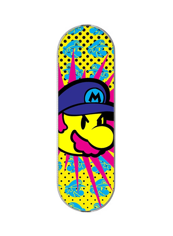 Stylizedd 3-In-1 Universal Mobile Phone Grip Holder Pop Mario - Image 1