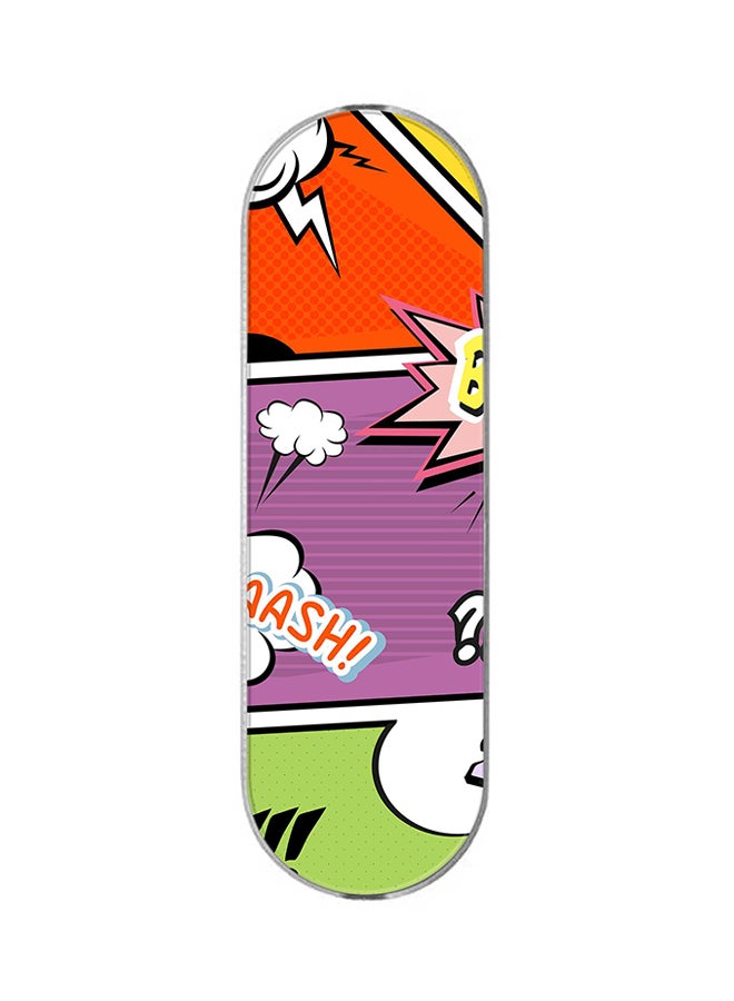 Stylizedd 3-In-1 Universal Mobile Phone Grip Holder Comic Strip - Image 1