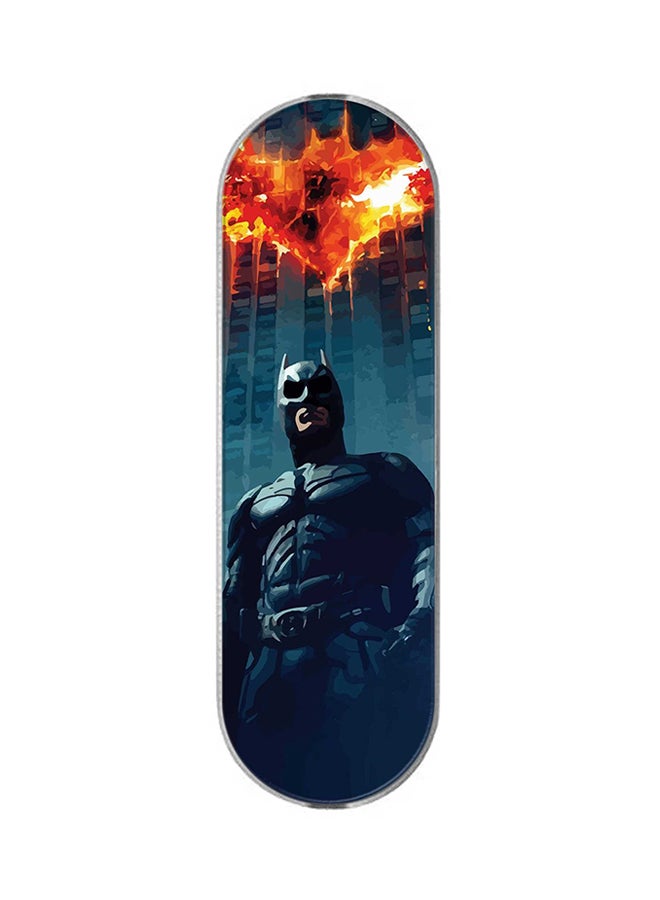 Stylizedd 3-In-1 Universal Mobile Phone Grip Holder Burning Batman - Image 1