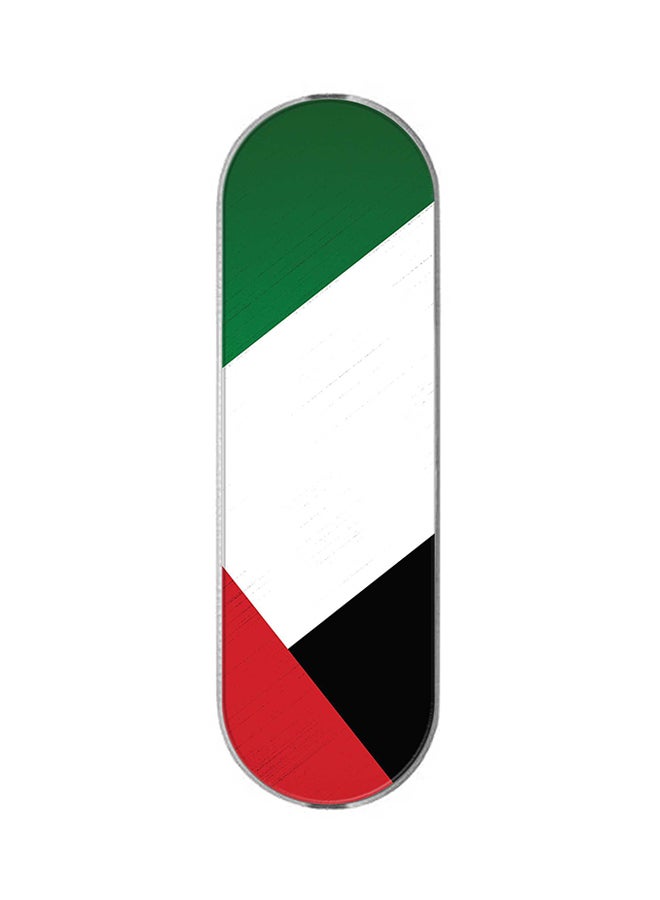 Stylizedd 3-In-1 Universal Mobile Phone Grip Holder Flag Of UAE - Image 1