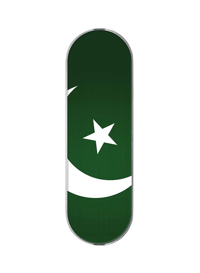 Stylizedd 3-In-1 Universal Mobile Phone Grip Holder Flag Of Pakistan - Image 1