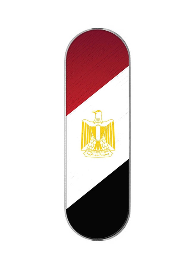 Stylizedd 3-In-1 Universal Mobile Phone Grip Holder Flag Of Egypt - Image 1