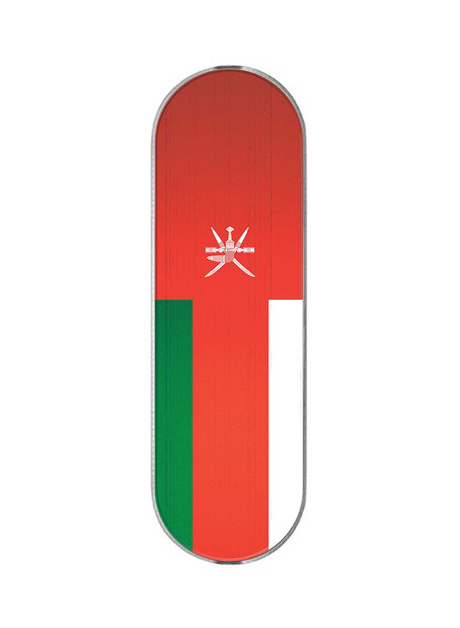 Stylizedd 3-In-1 Universal Mobile Phone Grip Holder Flag Of Oman - Image 1